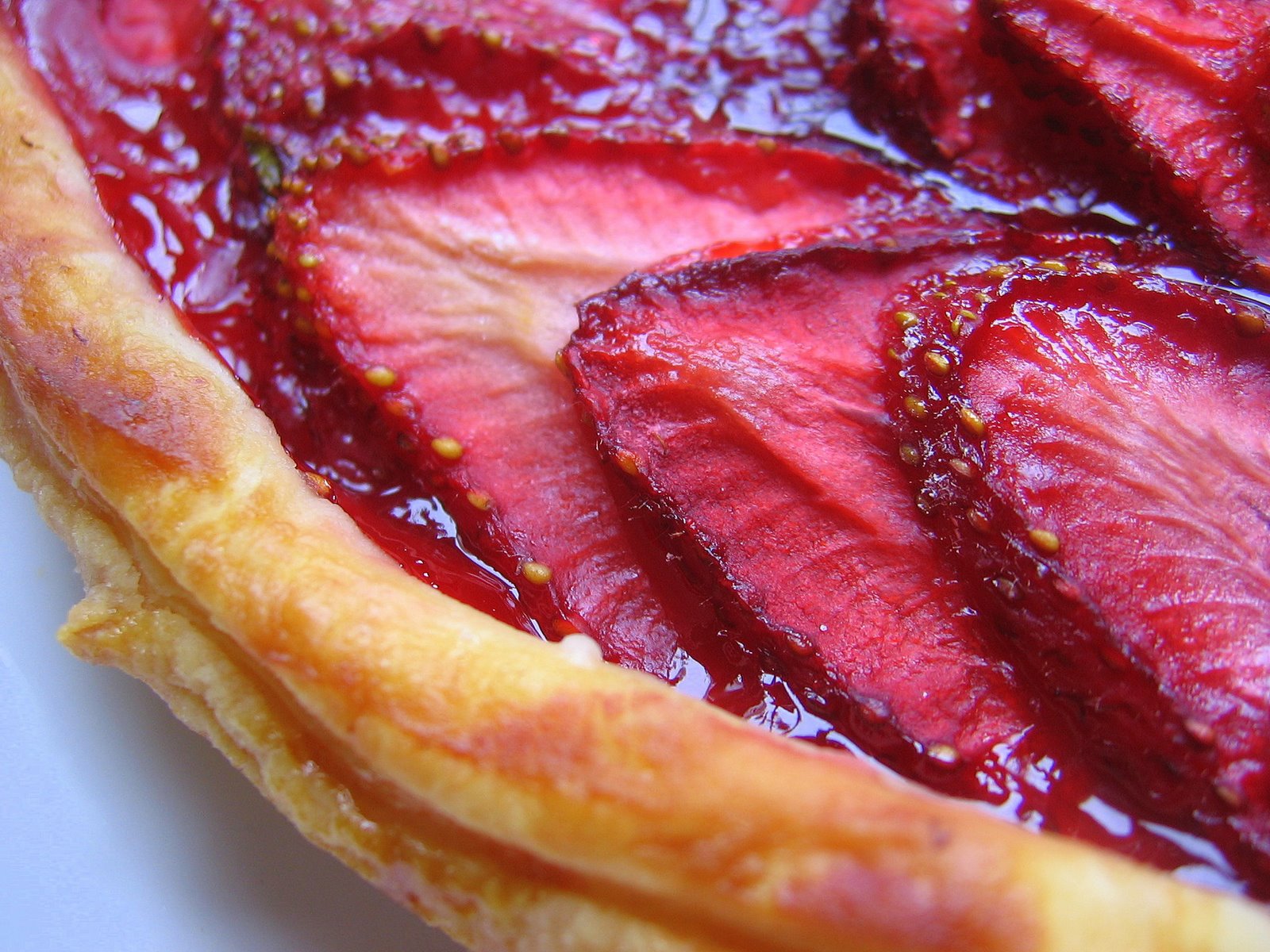 Back indoors with Strawberry Galette
