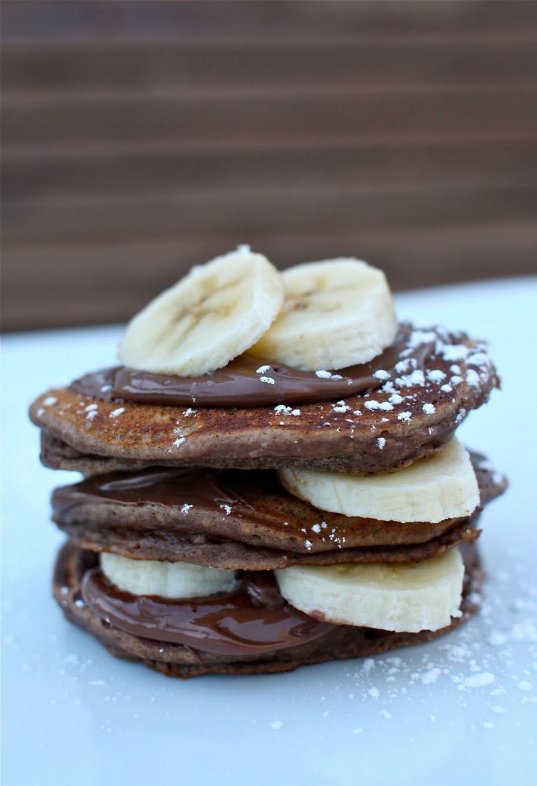 Chocolate Banana Pancakes and Signs of Hope.