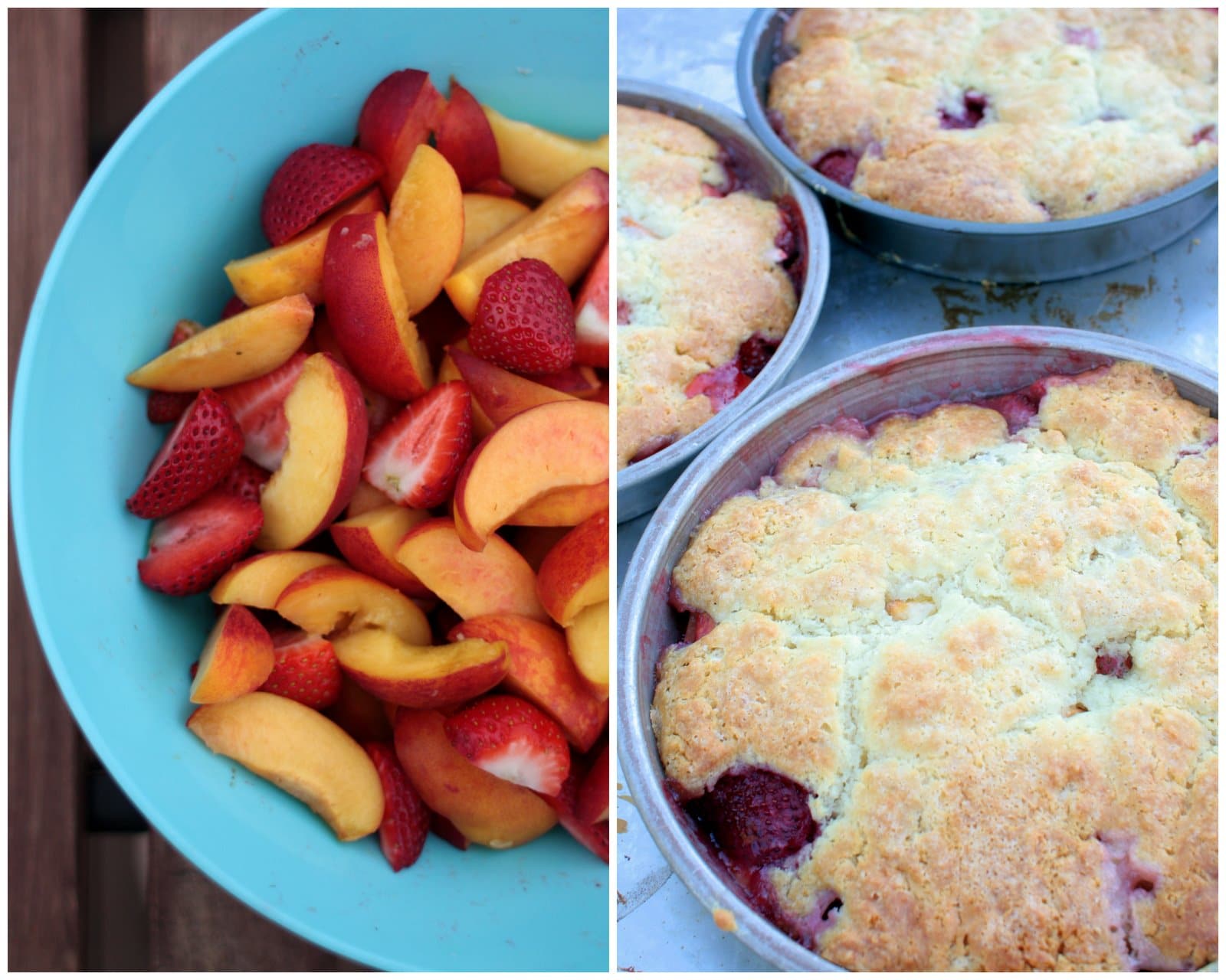 Strawberry-Peach Cobbler and a Father’s Day Gift