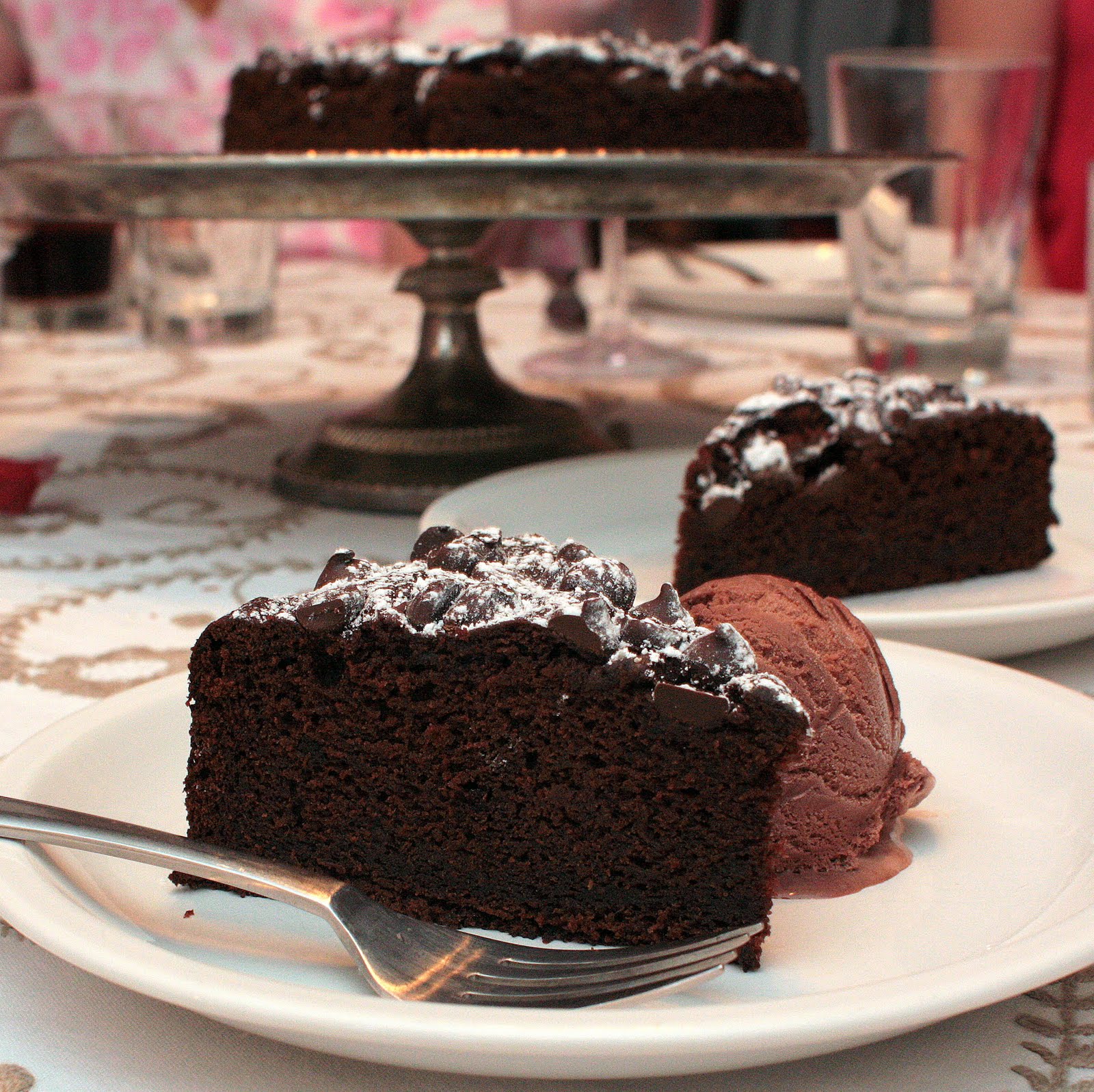 Geraldine’s Chocolate-Date Cake