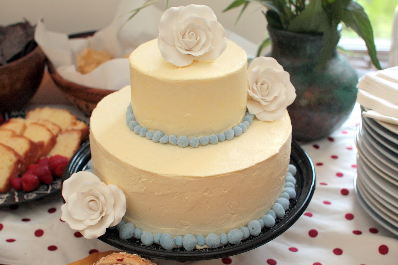 lemon poppy seed wedding cake