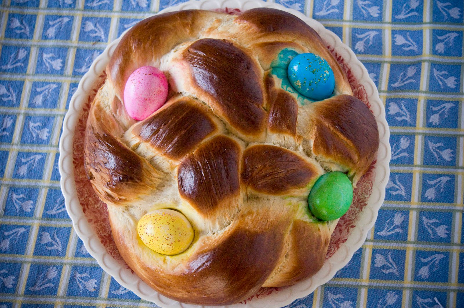 Yeast 101 Tutorial and Easter Egg Bread