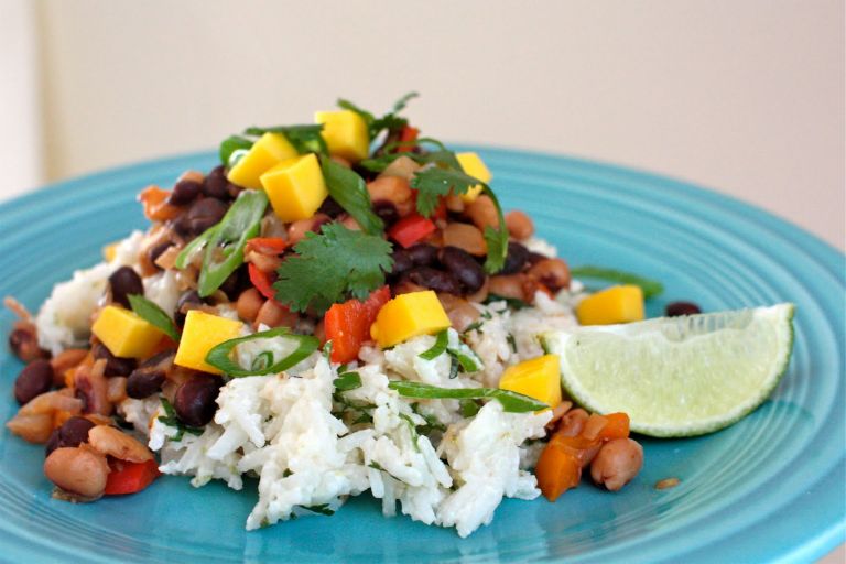 Meatless Monday: Coconut Rice & Beans (but so much more than that)