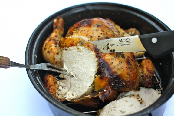 Graniteware Roast Chicken - The Month of French - The Good Plate