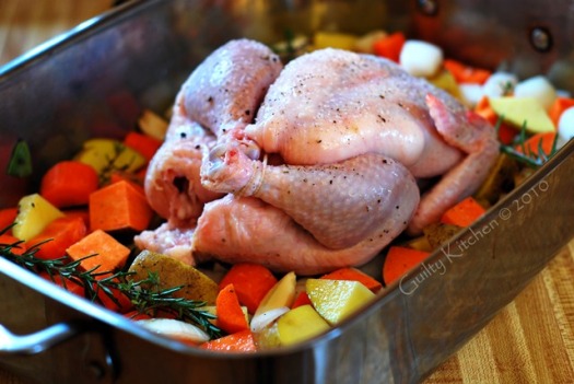 Classic Comfort Food: Roasted Chicken and Root Vegetables