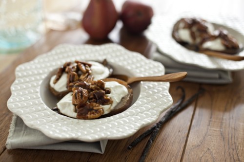 Healthy Winter Breakfasts (Recipe: Maple Vanilla Roasted Pear Parfait)