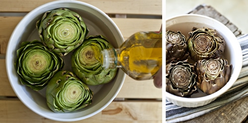 Salute Spring! Artichokes 101 {Recipe: Quinoa-Stuffed Artichokes}