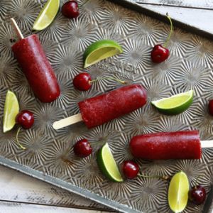 recipe for cherry limeade popsicles