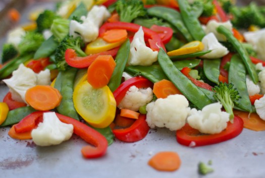DIY: Stir-fry Vegetable Freezer Packages