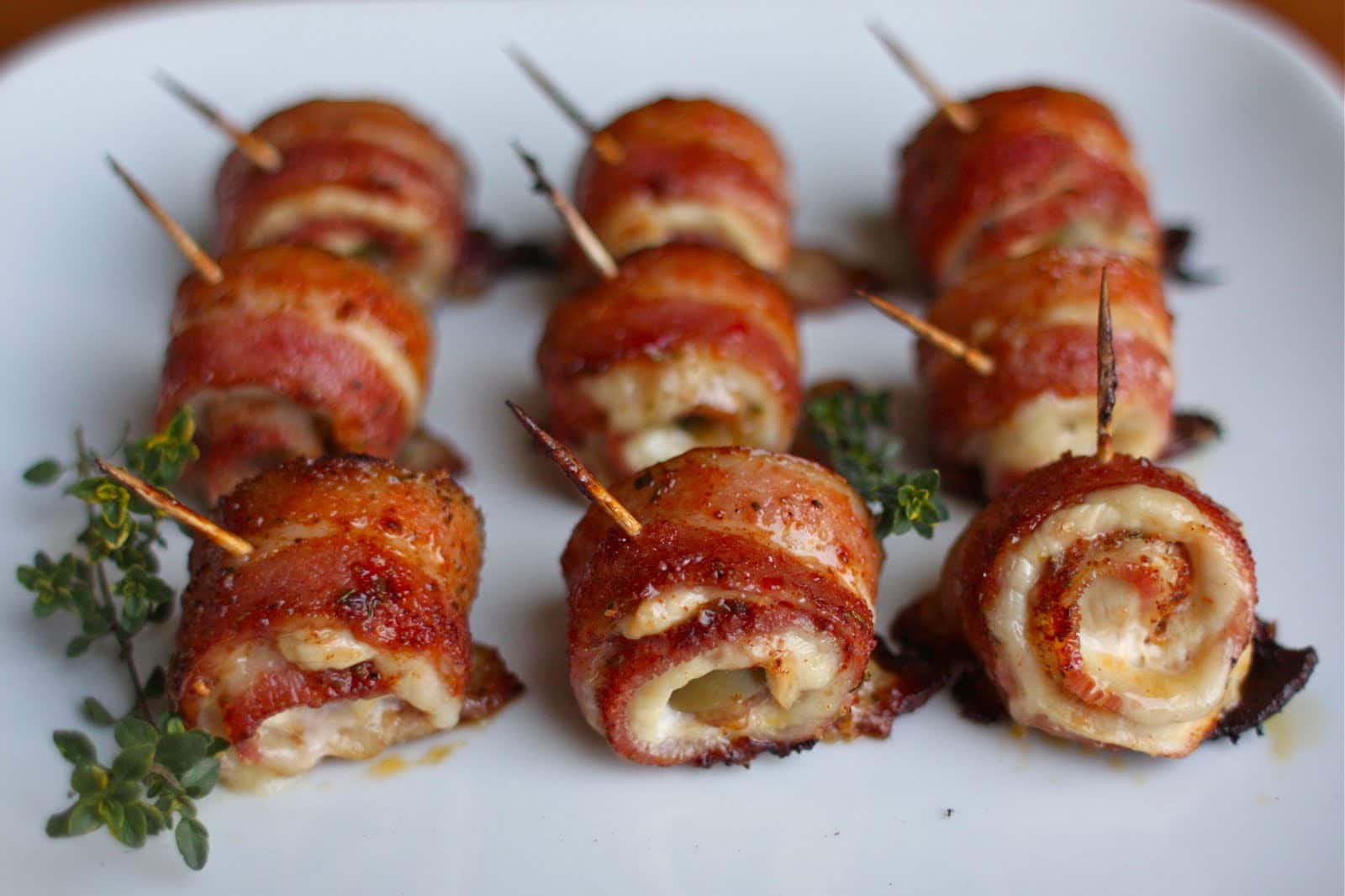 Roasted Chicken & Bacon Skewers (Recipe to Riches feature)
