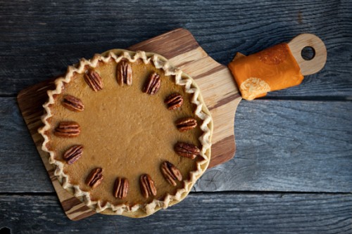 A Thanksgiving Dessert Twist: Black-Bottom Maple Pumpkin Pie
