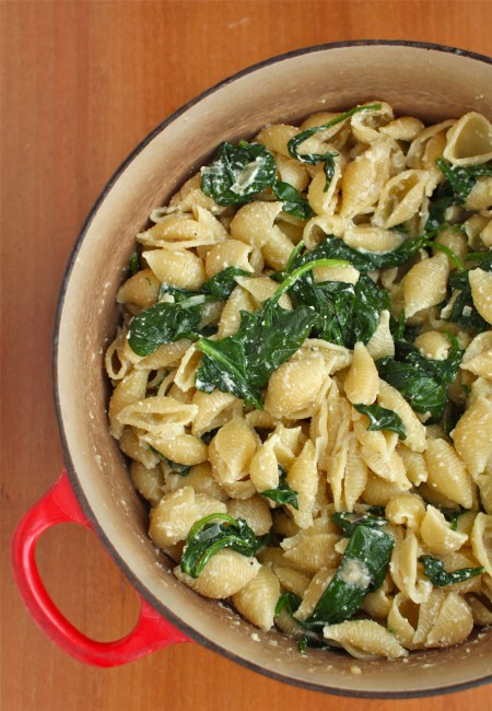 Spotlight Ingredient: Spinach (Recipe: Spinach Ricotta Shells)