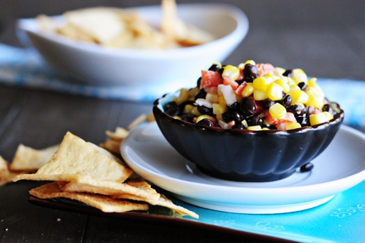 Served Warm or Cold – Creamy Black Bean and Corn Salsa Recipe