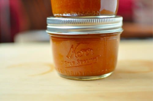 Canning Week: Small Batch Peach Barbecue Sauce