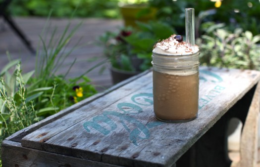Iced Coffee Frappe at home