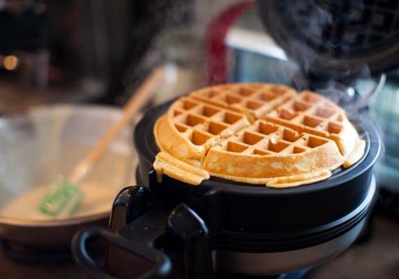 How To Freeze A Big Batch Of Homemade Waffles