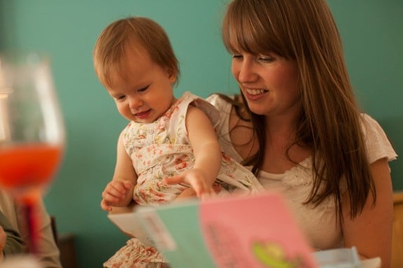 Clara turns one {recipe: Apple Spice Cake with Maple}