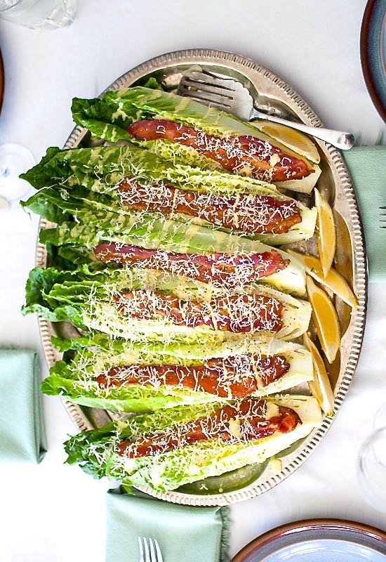 Caesar Wedge Salad  || Simple Bites