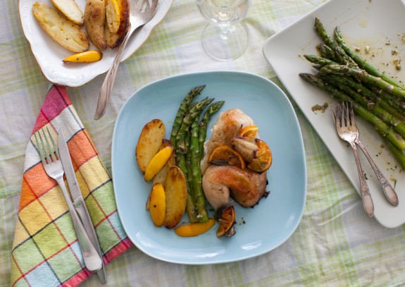 A simple Easter dinner for 4 on simplebites.net