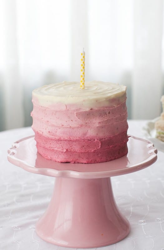 Pastel Pink Cake – Van Ness Cupcake