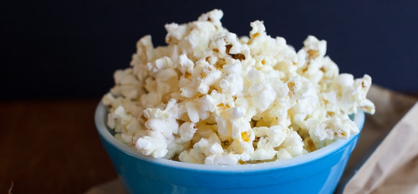 How to make homemade microwave popcorn in two easy steps
