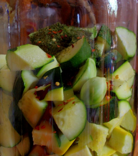 Lacto-fermented pickles