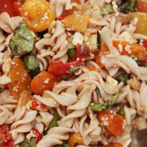 Veggie Pasta Salad Header