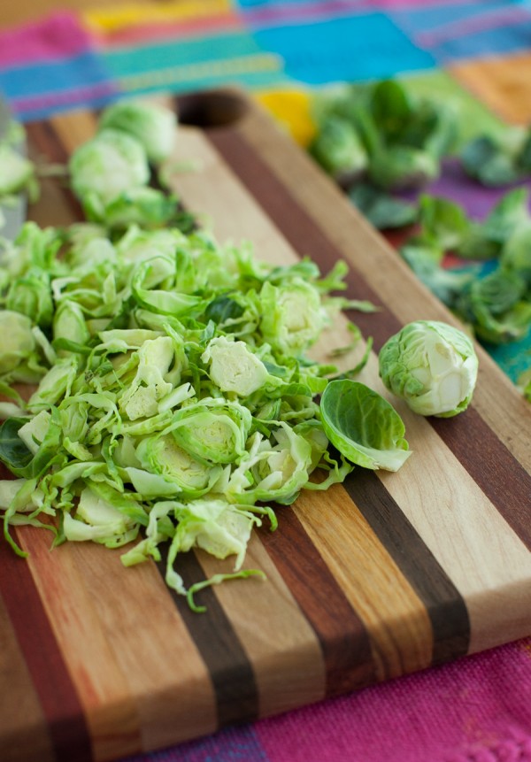 Brussels Sprouts Nachos on www.simplebites.net #snack #recipe