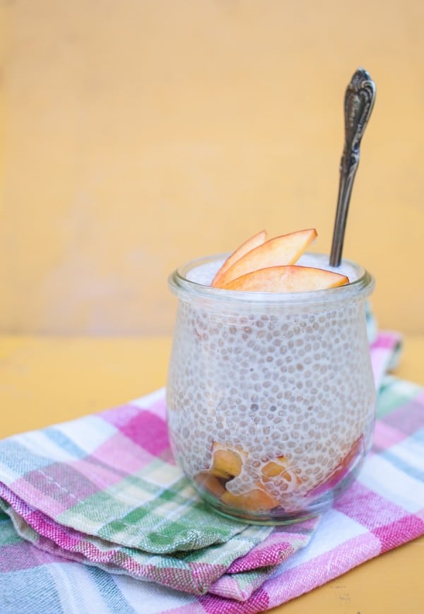 Simple Chia Pudding on www.simplebites.net