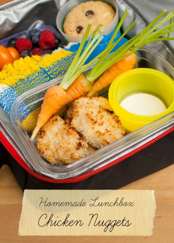 Homemade Chicken Nuggets Lunchables