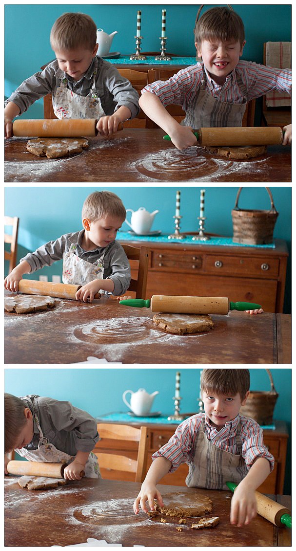 Kids in the kitchen: The after school gingerbread project outtakes