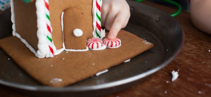 The after school gingerbread project: decorating the house