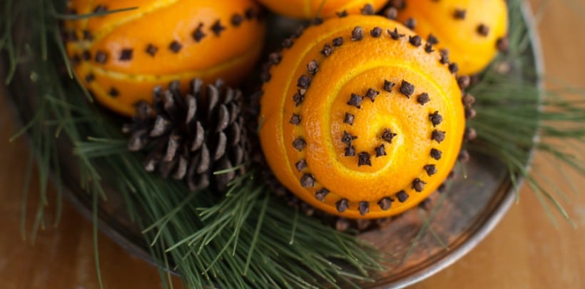 How to make spiced orange pomander balls