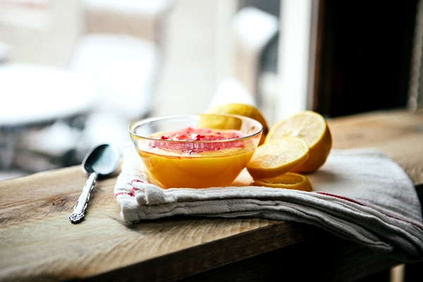 lemon raspberry pudding-1