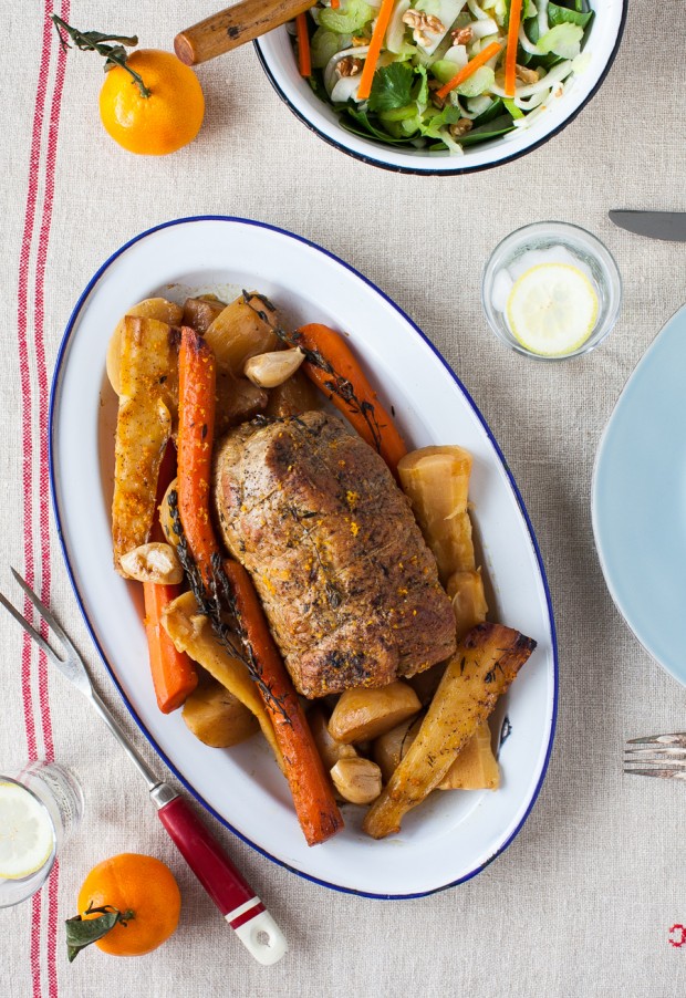 Veal Pot Roast with Root Vegetables (slow cooker) | Simple Bites #recipe #slowcooker #dinner #eatseasonal