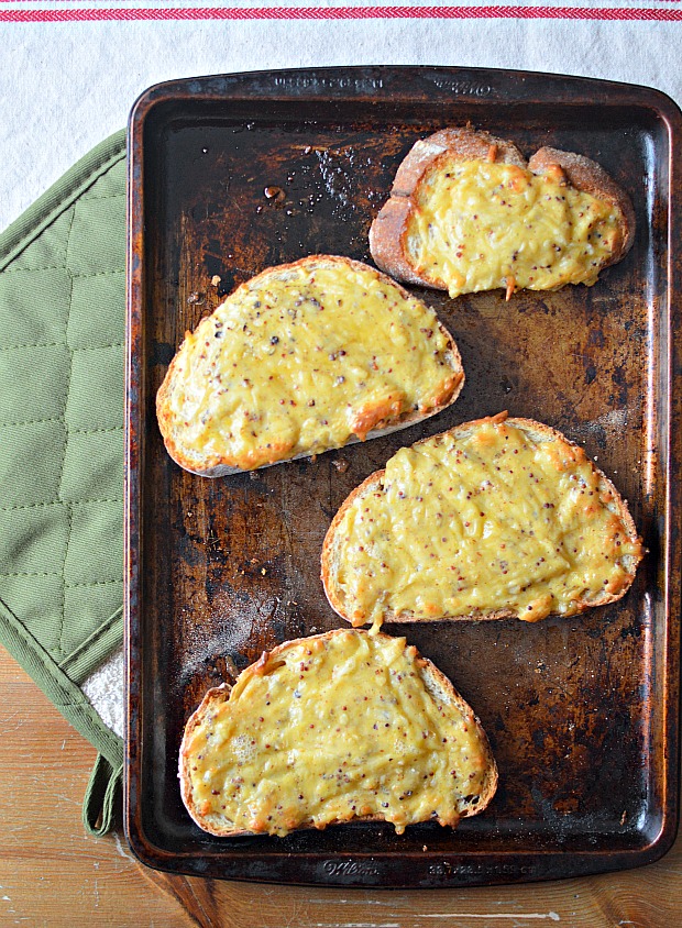 Baked Cheese Toasties