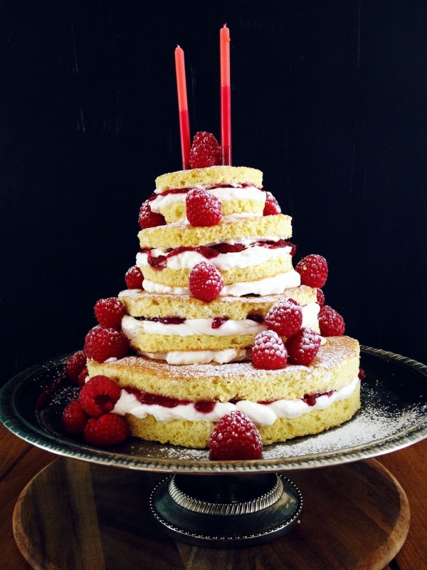 Raspberry Shortcake (iphone photo)