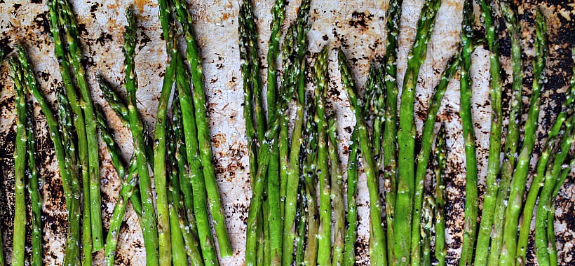 Roasted Asparagus with Buttery Lemon Breadcrumbs
