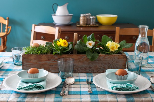 A simple Easter tablescape | Simple Bites