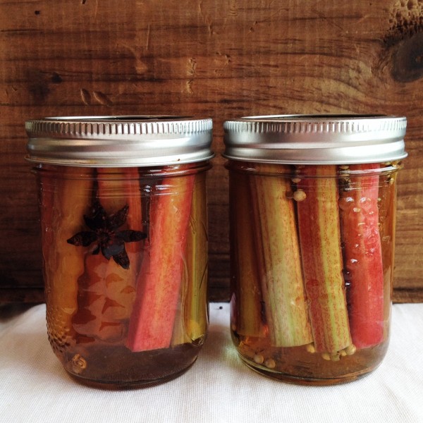 Pickled rhubarb recipe | Simple Bites #recipe #canning #pickles
