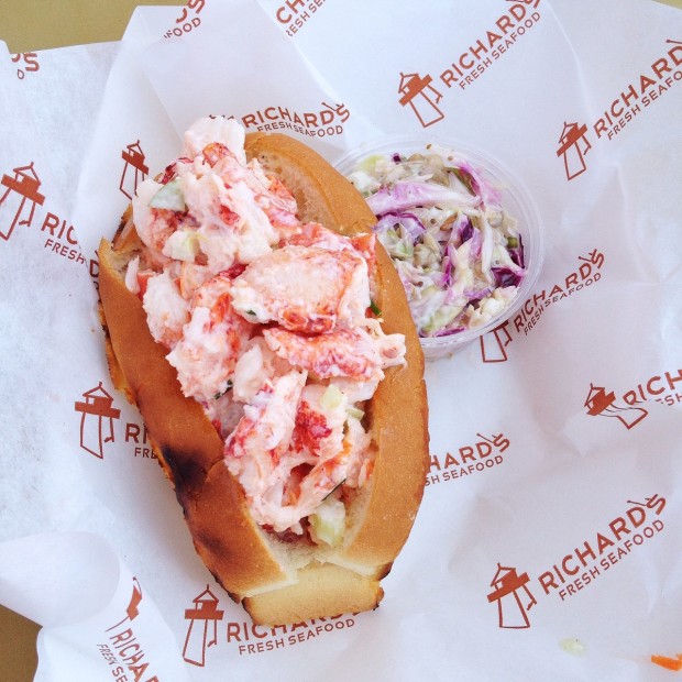 lobster roll - Family Travel in Prince Edward Island | Simple Bites