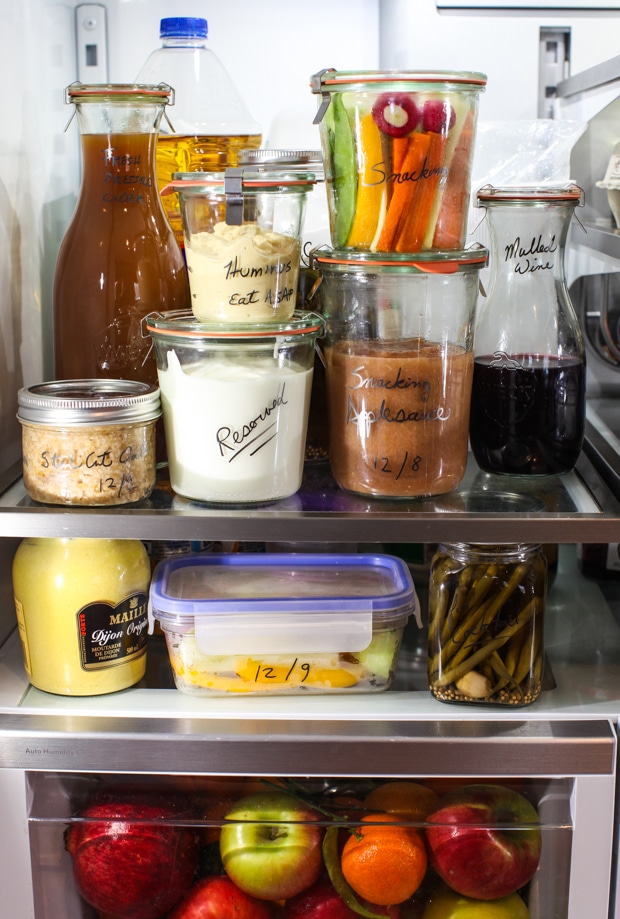 Handy tip for the holidays: use a wine pen to label fridge items #tip