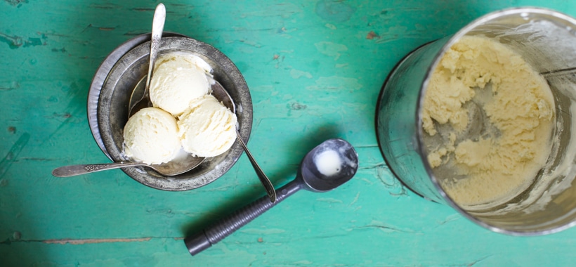 Simple No-Cook Vanilla Bean Ice Cream