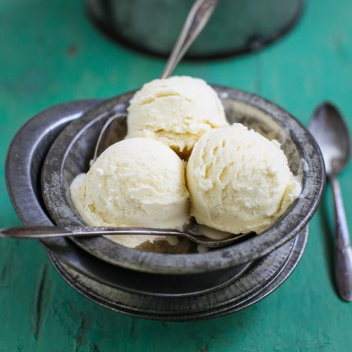 Simple No-Cook Vanilla Bean Ice Cream - Simple Bites