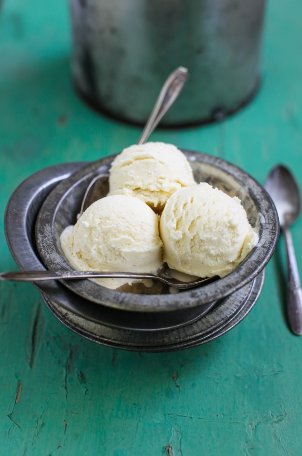 Simple No Cook Vanilla Bean Ice Cream Simple Bites