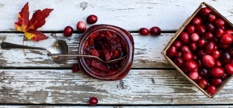 Cranberry Quince Conserve and a break