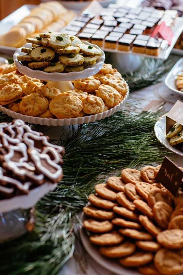 'Brown Eggs and Jam Jars' holiday cookie swap on Simple Bites