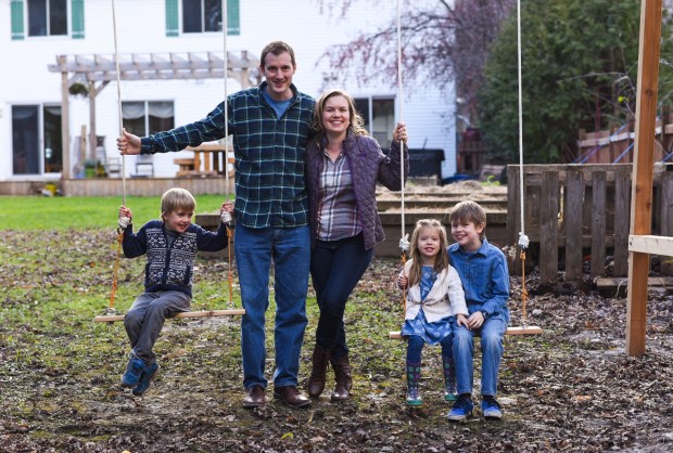 Aimee Wimbush-Bourque family photo Holiday 2015