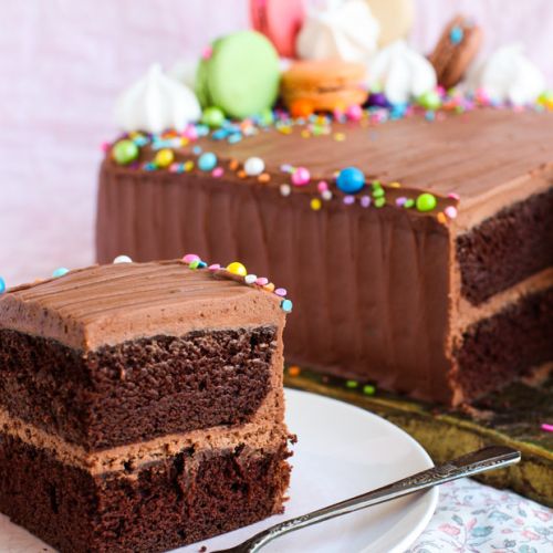 Easy Chocolate Sheet Cake Recipe - Handle the Heat