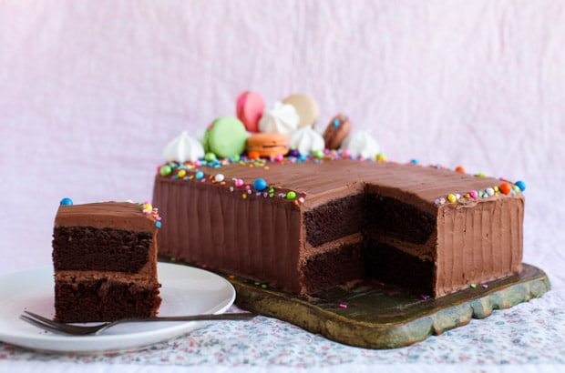 Wacky Chocolate Cake - Just a Mum's Kitchen